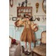 Alice Girl Little Bear's Cookie Corduroy JSK(9th Pre-Order/Full Payment Without Shipping)